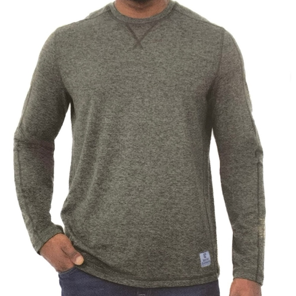 Rugged Elements Sueded Crew Neck Long Sleeve Shir… - image 1